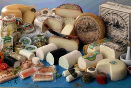 Assortiment geitenkaas - 643x429px