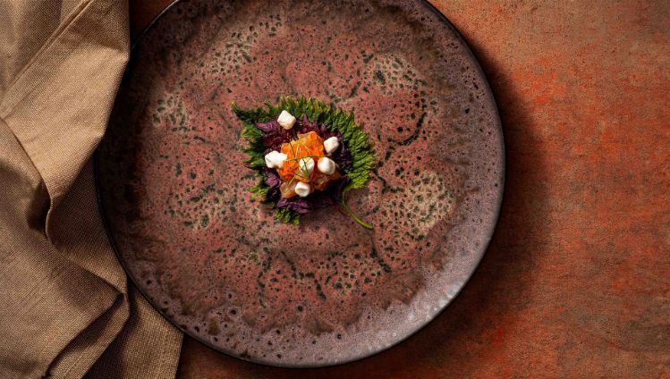 tartaar van albacore tonijn met geitenkaas - 3840x2160px