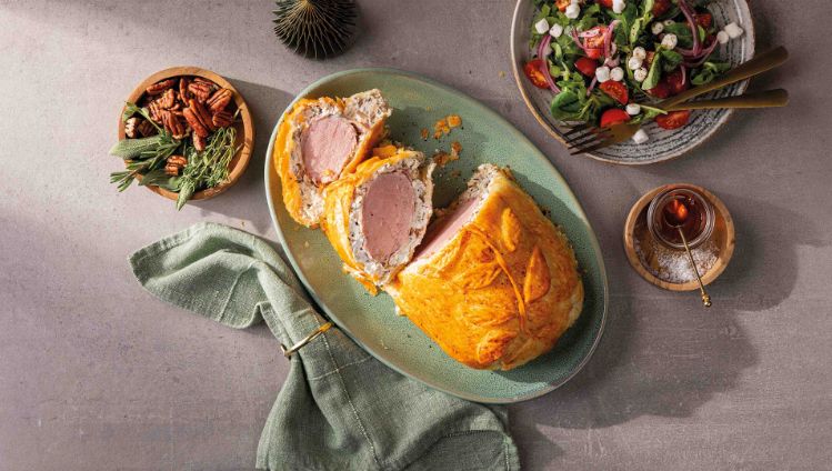 wellington met geitenkaas en varkenshaas - 3840x2160px