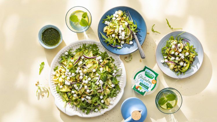 Gegrilde courgettesalade