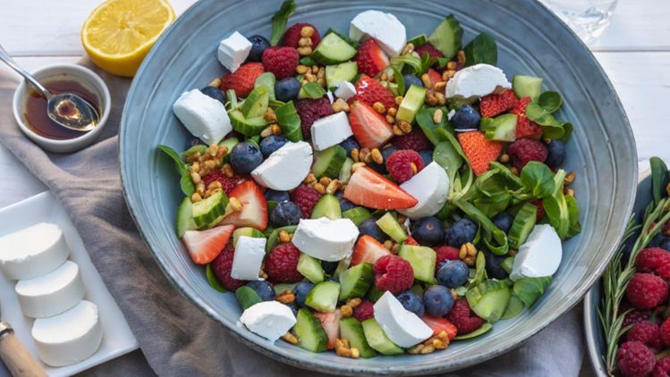 Fruitsalade met Bettine naturel - 3840x2160px